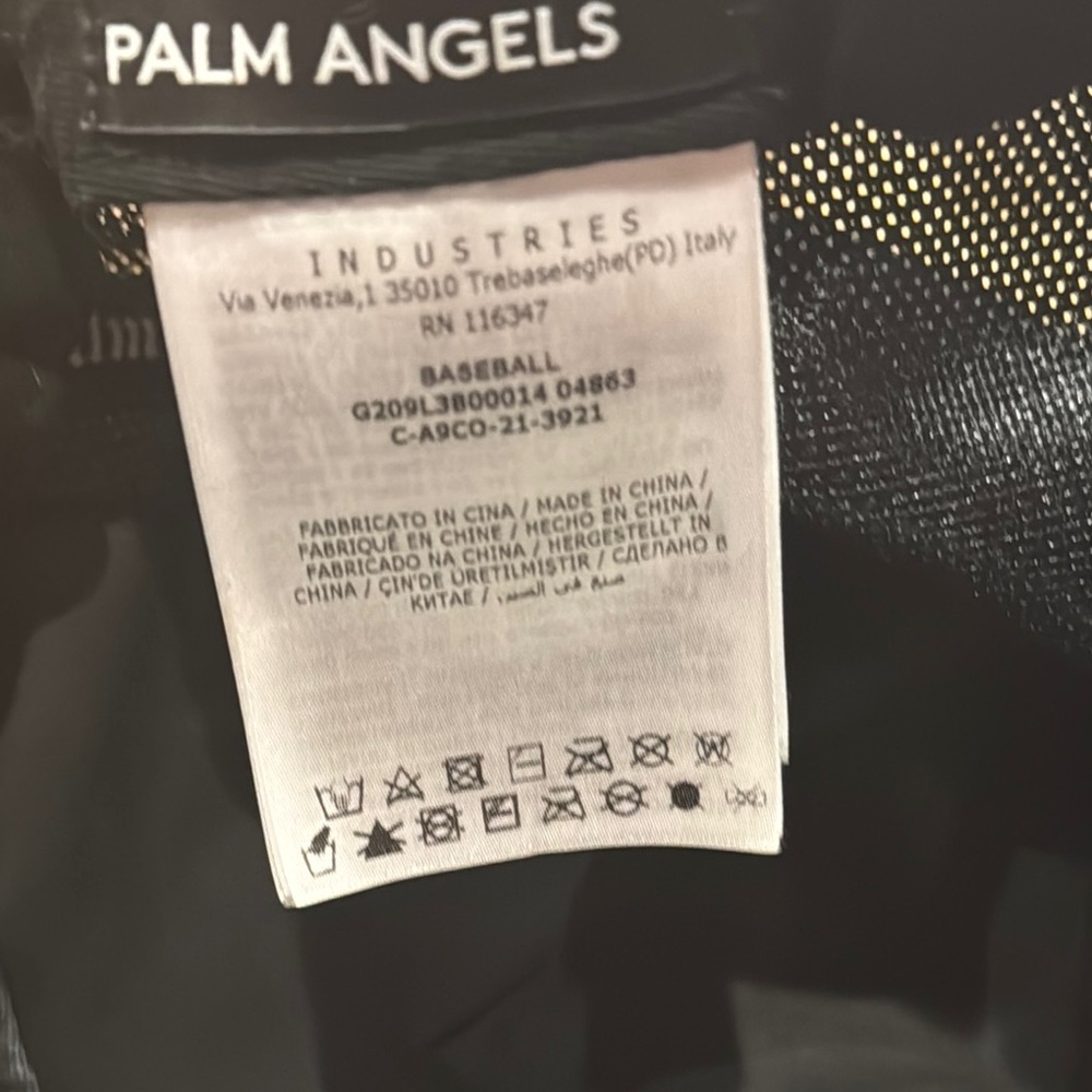 Montcler Genius Palm Angels Nylon Logo Trucker Hat - Picture 3 of 10
